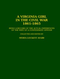 Cover of A Virginia Girl in the Civil War...