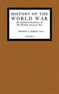 Cover of History of the World War, Volume...