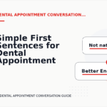 Simple First Sentences for Dental Appointment Conversations