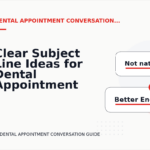 Clear Subject Line Ideas for Dental Appointment Conversations
