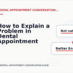 How to Explain a Problem in Dental Appointment Conversation English