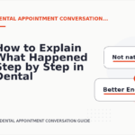 How to Explain What Happened Step by Step in Dental Appointment Conversation English